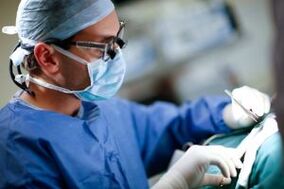 Surgery to raise a member