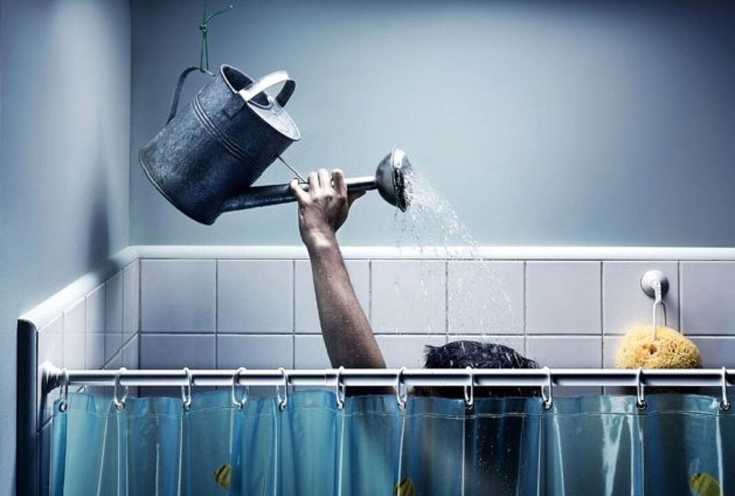 taking a shower before penis enlargement with baking soda