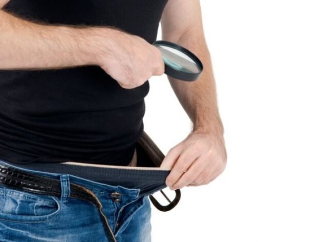 Assessment of penile enlargement results after exercise